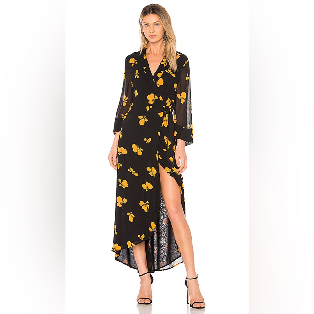 Ganni Wrap Dress - Picture 2 of 8